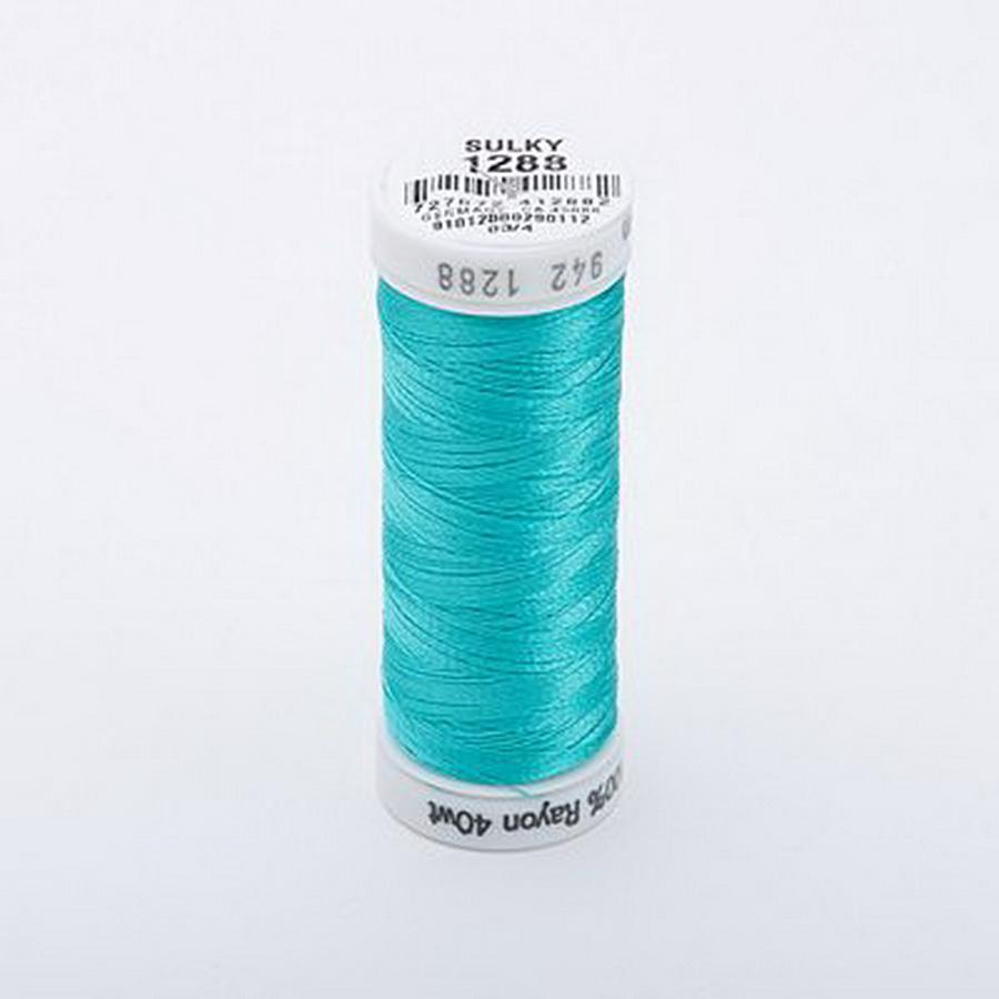 Rayon Thread 40wt 250yd 3ct AQUA