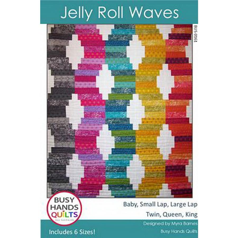 Jelly Roll Waves quilt pattern