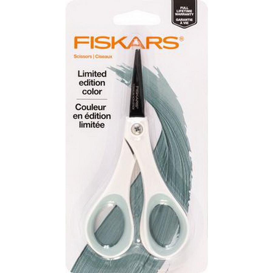 Fiskars Non-stick Titanium Softgrip Detail Craft Sewing Scissors, 5in 
