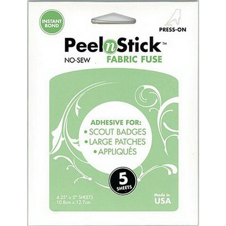 StitchnSew Tear-Away PeelnStick Adhesive Embroidery Stabilizer, 19