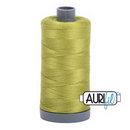 Aurifil Cotton Mako Thread 28wt 820yd 6ct LT LEAF GREEN