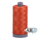 Aurifil Cotton Mako Thread 28wt 820yd 6ct RUSTY ORANGE