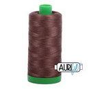 Aurifil Cotton Mako Thread 40wt 1000m Box of 6 MEDIUM BARK