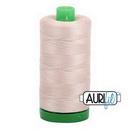 Cotton Mako Thread 40wt 1000m 6ct ERMINE BOX06