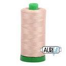 Aurifil Cotton Mako Thread 40wt 1000m Box of 6 BEIGE