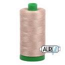 Aurifil Cotton Mako Thread 40wt 1000m Box of 6 SAND