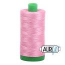 Aurifil Cotton Mako Thread 40wt 1000m Box of 6 ANTIQUE ROSE