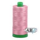 Aurifil Cotton Mako Thread 40wt 1000m Box of 6 VICTORIAN ROSE