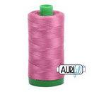 Aurifil Cotton Mako Thread 40wt 1000m Box of 6 DUSTY ROSE