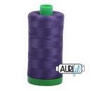 Cotton Mako Thread 40wt 1000m 6ct DARK DUSTY GRAPE BOX06