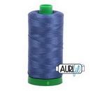 Cotton Mako Thread 40wt 1000m 6ct STEEL BLUE BOX06
