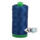 Cotton Mako Thread 40wt 1000m 6ct MED DELFT BLUE BOX06