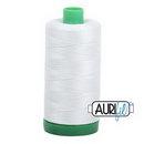Aurifil Cotton Mako Thread 40wt 1000m Box of 6 MINT ICE