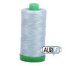 Aurifil Cotton Mako Thread 40wt 1000m Box of 6 BRIGHT GRAY BLUE