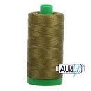 Aurifil Cotton Mako Thread 40wt 1000m Box of 6 OLIVE
