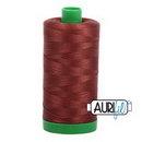 Aurifil Cotton Mako Thread 40wt 1000m Box of 6 COPPER BROWN