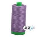 Cotton Mako Thread 40wt 1000m 6ct PLUMTASTIC BOX06
