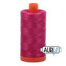 Cotton Mako Thread 50wt 1300m 6ct RED PLUM BOX06