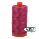 Cotton Mako Thread 50wt 1300m 6ct MED CARMINE RED BOX06