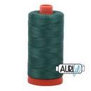 Cotton Mako Thread 50wt 1300m 6ct TURF GREEN BOX06
