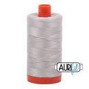 Aurifil Cotton Mako Thread 50wt 1300m Box of 6 MOONSHINE