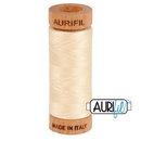 Aurifil Cotton Mako Thread 80wt 280m BUTTER