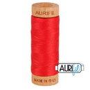 Aurifil Cotton Mako Thread 80wt 280m RED