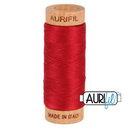 Aurifil Cotton Mako Thread 80wt 280m RED WINE