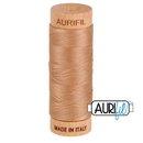 Aurifil Cotton Mako Thread 80wt 280m CAFE AU LAIT