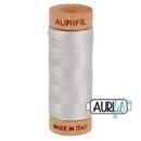 Aurifil Cotton Mako Thread 80wt 280m ALUMINUM
