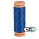 Cotton Mako Thread 80wt 280m MEDIUM DELFT BLUE