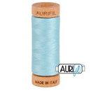 Aurifil Cotton Mako Thread 80wt 280m LIGHT GRAY TURQUOISE
