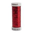 Sliver Metallic 250yd 5 Count CHRISTMAS RED