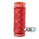 Cotton Mako 50wt 200m Box of 10 LIGHT RED ORANGE