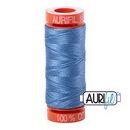 Aurifil Cotton Mako 50wt 200m Pack of 10 LIGHT WEDGEWOOD