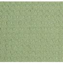 Dunroven House Light Green Waffle Weave Solid Towel