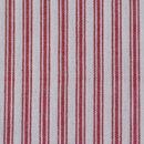 Dunroven House Red Ticking with White Background Dishtowel