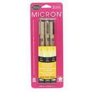 Micron Pen Set 3 Sizes Black