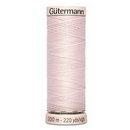 Gutermann Natural Cotton 60wt 200m- PALE PINK (Box of 5)