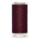 Gutermann Cotton 50 800m 876yd Solid - Burgundy (Box of 3)