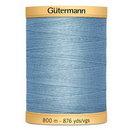 Gutermann Cotton 50 800m 876yd Solid - Carolina Blue (Box of 3)