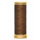 Gutermann Natural Cotton 50wt 100M -London Tan (Box of 3)