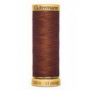 Gutermann Natural Cotton 50wt 100M -Rust (Box of 3)