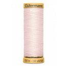 Gutermann Natural Cotton 50wt 100M -Very Pale Pink (Box of 3)