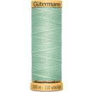 Gutermann Natural Cotton 50wt 100M -Medium Mint Green (Box of 3)