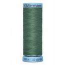 Pure Silk Thread 100m 3ct-  Steel Green