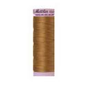 Silk Finish Cotton 50wt 150m 5ct DARK TAN BOX05