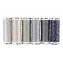 Poly Sparkle Assortment - Silver Sampler (6 Count)