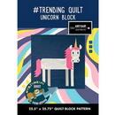 Trending Quilt - Block 7 - the Unicorn