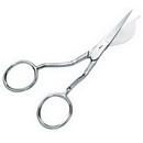 Pointed Duckbill Applique Scissors 6in double curve